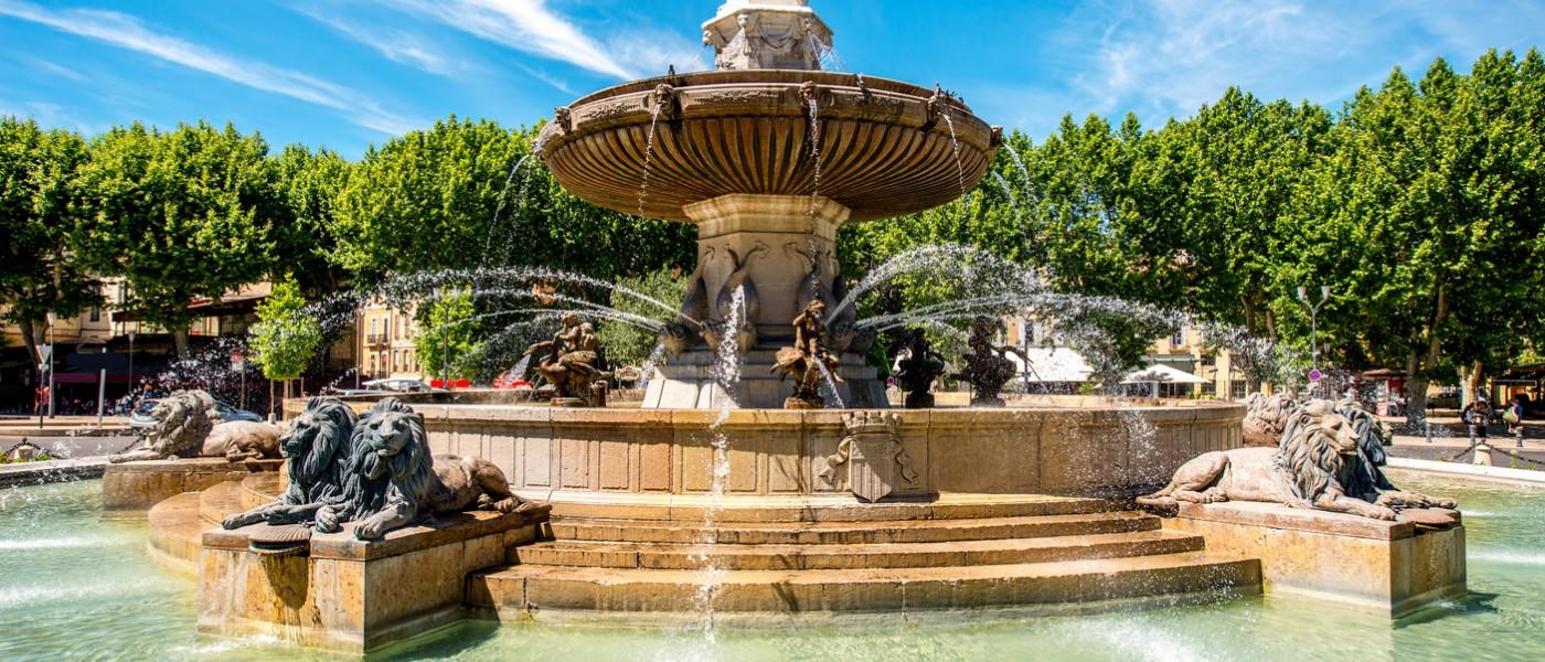 Fountain in Aix-en-Provence